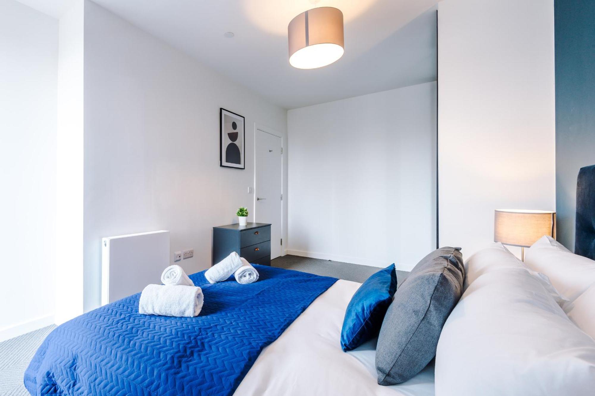 Hilltop Serviced Apartments - Ancoats Manchester Værelse billede