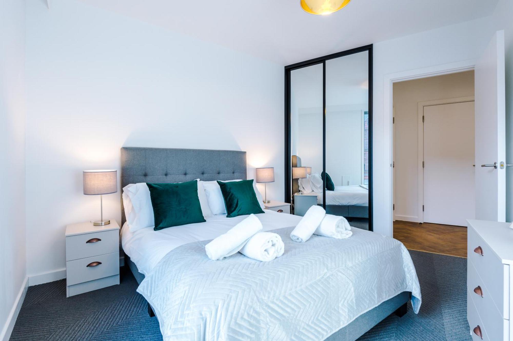 Hilltop Serviced Apartments - Ancoats Manchester Værelse billede