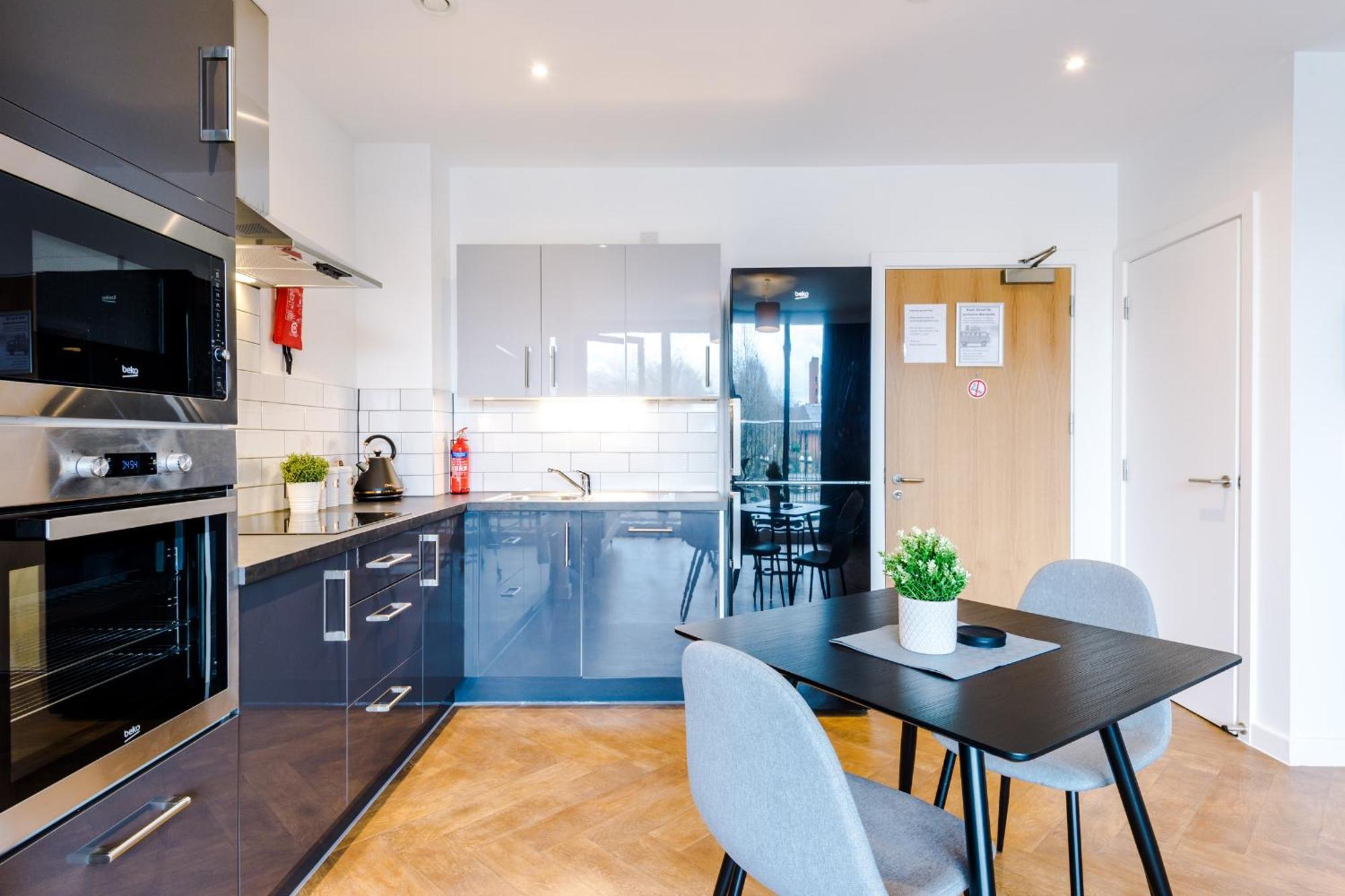 Hilltop Serviced Apartments - Ancoats Manchester Værelse billede